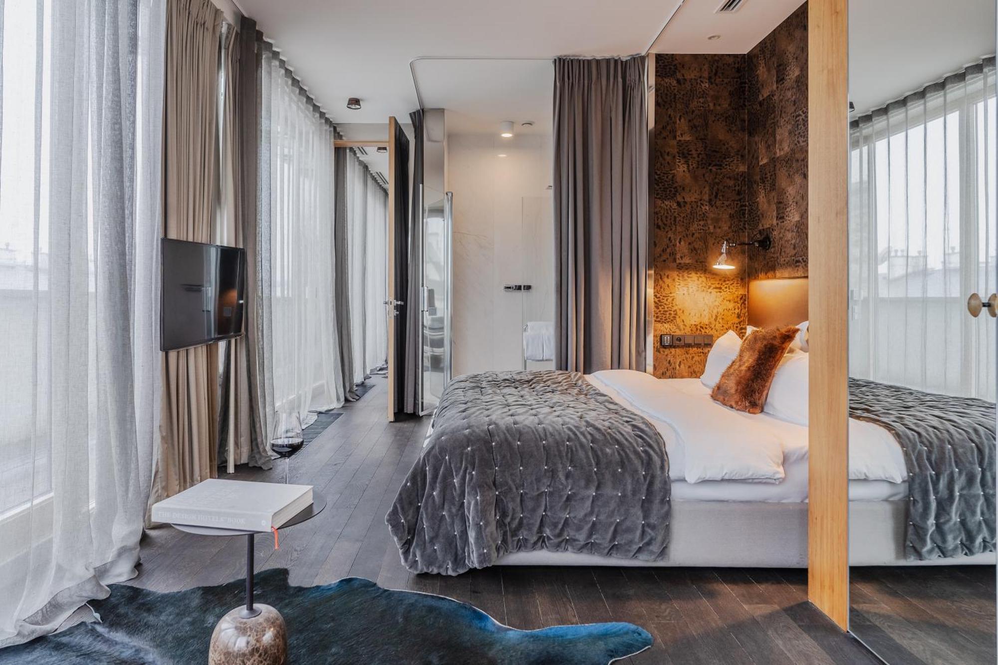 H15 Boutique Hotel, Warsaw, A Member Of Design Hotels Стая снимка A room at the hotel